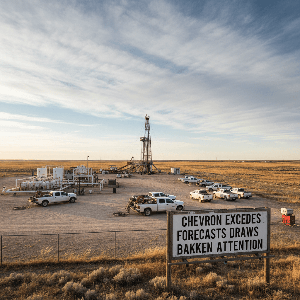 Chevron Exceeds Forecasts Draws Bakken Attention - Bakken Wire