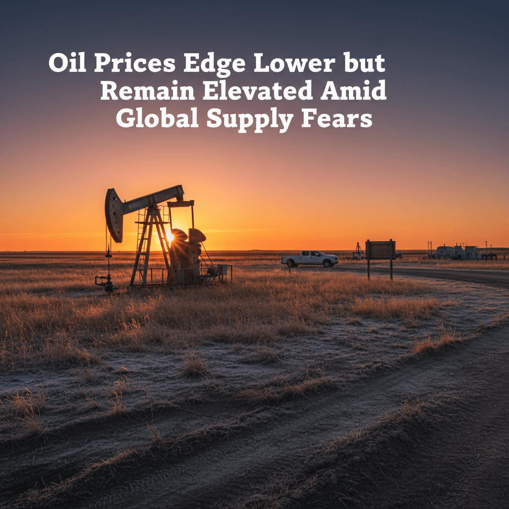 Oil Prices Edge Lower but Remain Elevated Amid Global Supply Fears - Bakken Wire