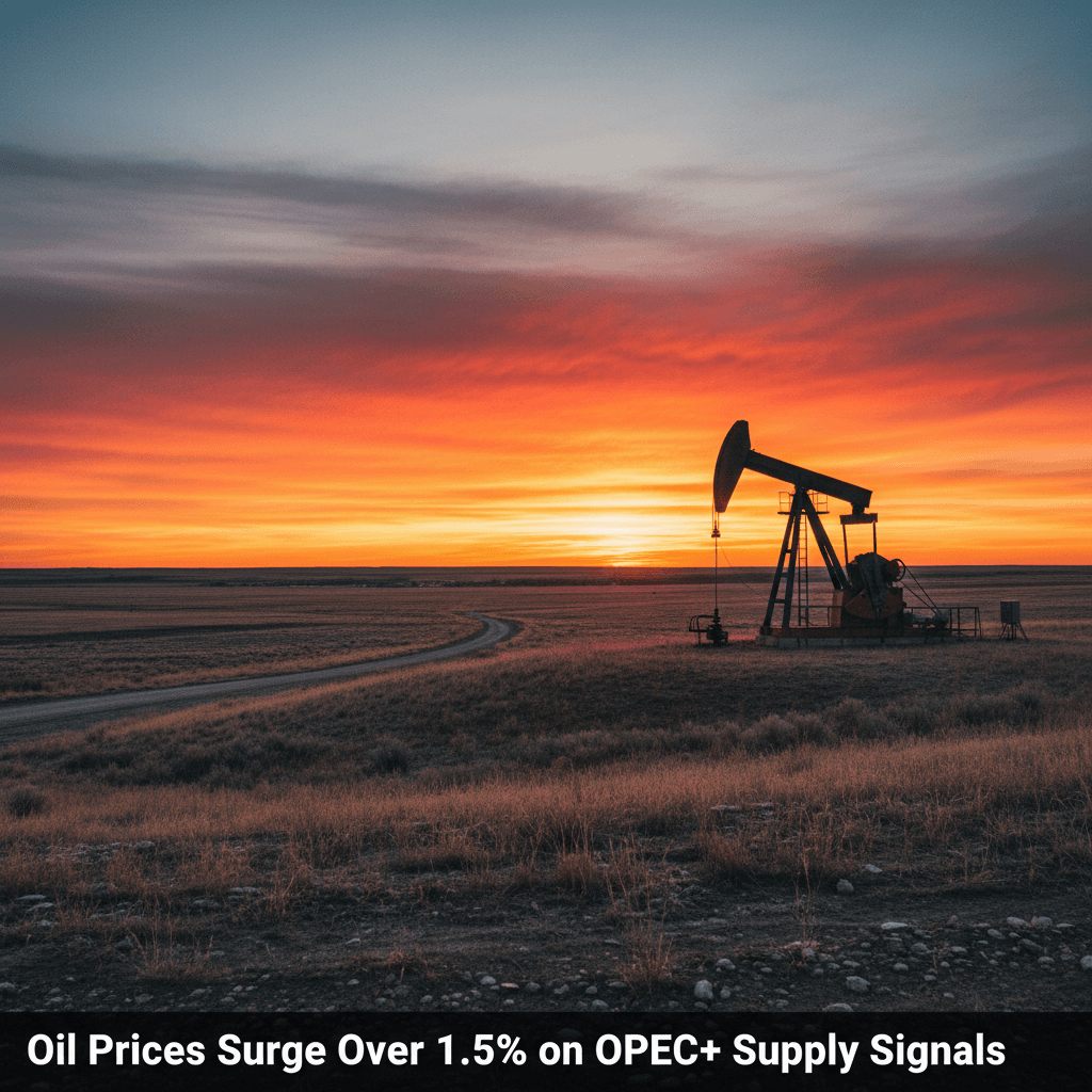 Oil Prices Surge Over 1.5% on OPEC+ Supply Signals - Bakken Wire