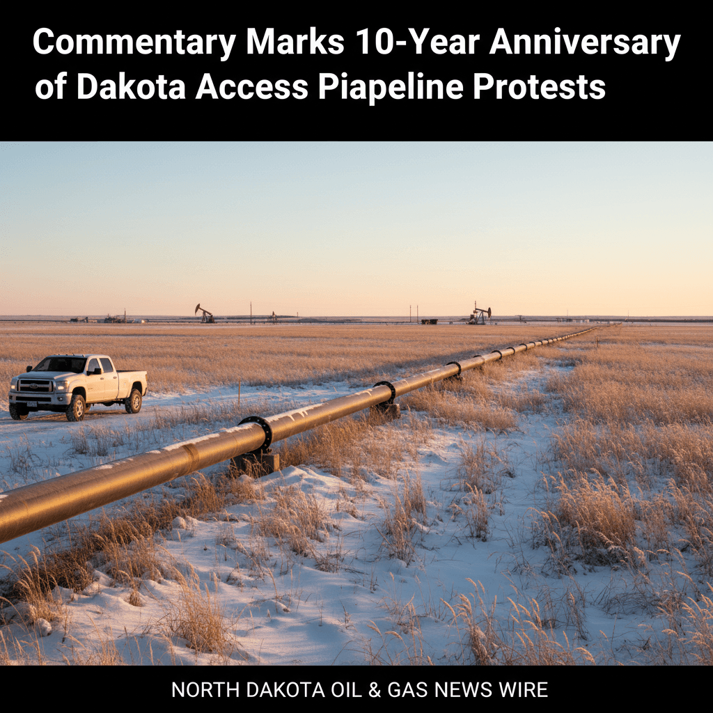 Commentary Marks 10-Year Anniversary of Dakota Access Pipeline Protests - Bakken Wire