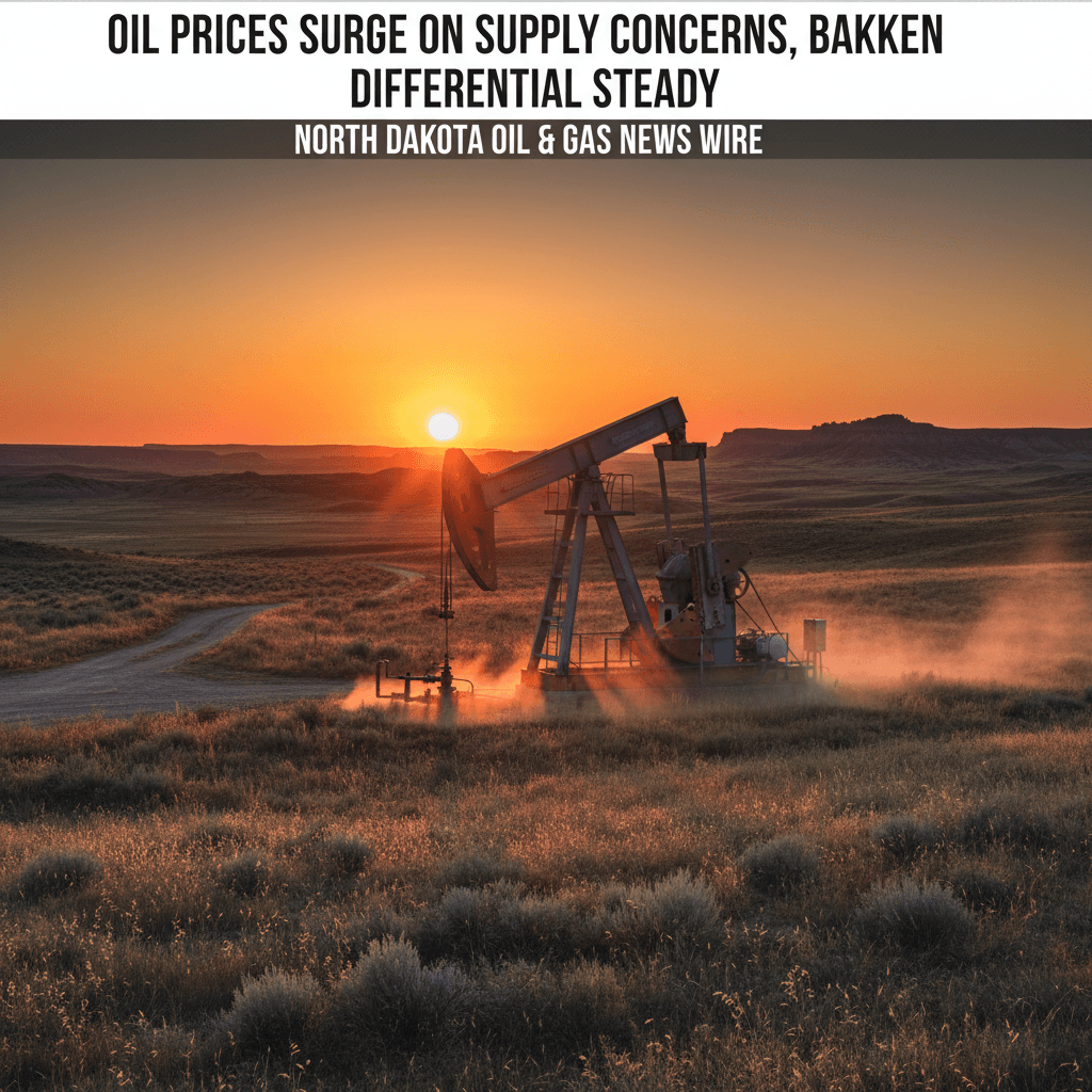 Oil Prices Surge on Supply Concerns, Bakken Differential Steady - Bakken Wire