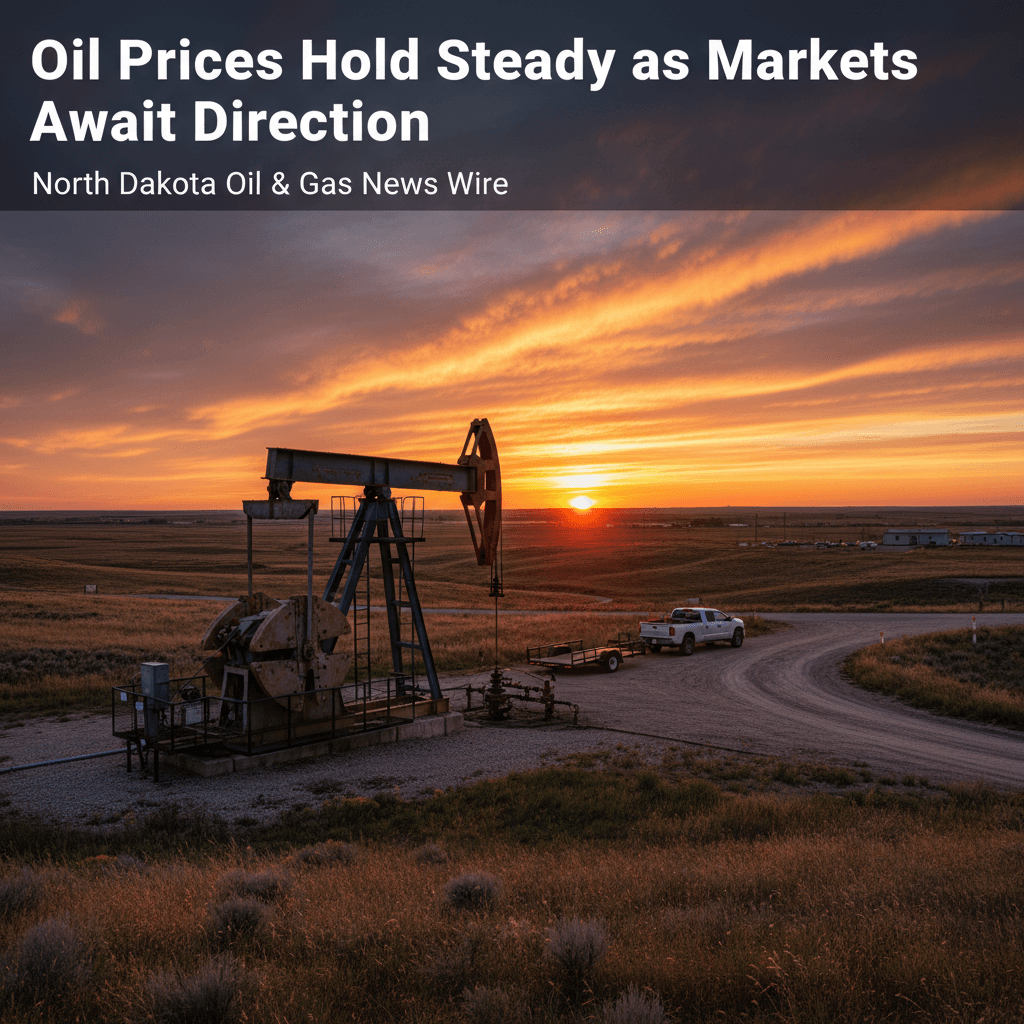 Oil Prices Hold Steady as Markets Await Direction - Bakken Wire