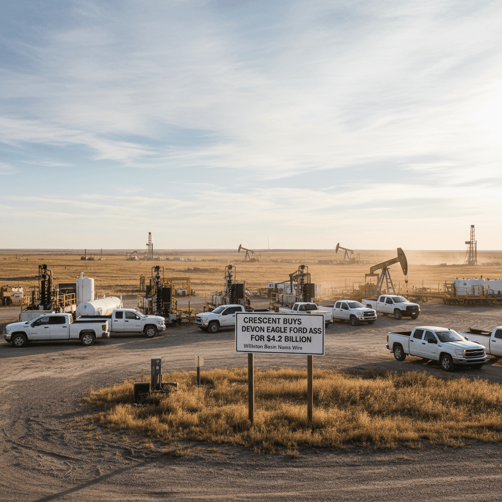 Crescent Buys Devon Eagle Ford Assets for $4.2 Billion - Bakken Wire