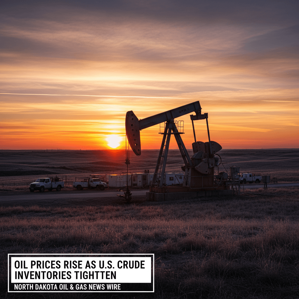 Oil Prices Rise as U.S. Crude Inventories Tighten - Bakken Wire